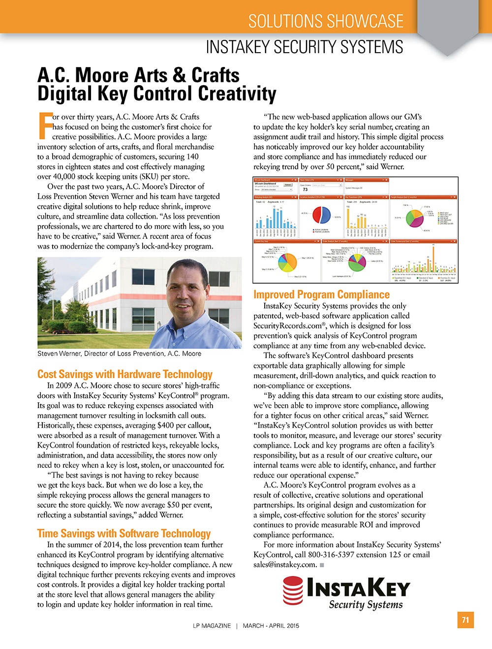 A.C. Moore Arts & Crafts – Digital Key Control Creativity